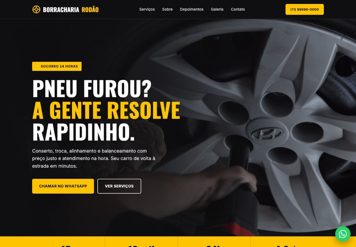 Site de borracharia